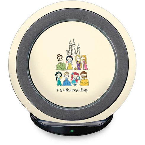 Disney Princess Its A Princess Thing Art Fast Charge Wireless Charging Stand Skin